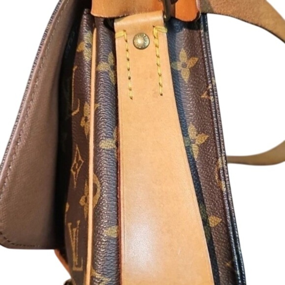 Vintage Louis Vuitton Monogram Canvas Cartouchire Bag Crossbody Shoulder Purse - Picture 8 of 13